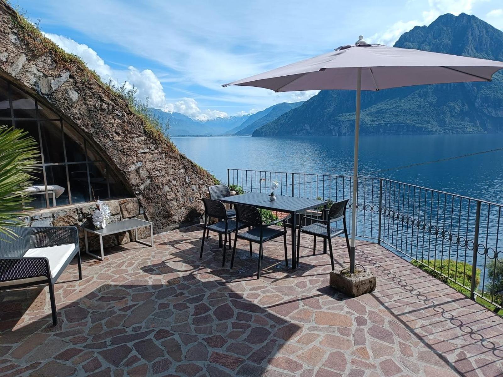 Studio Zu Riva di Solto Exterior foto