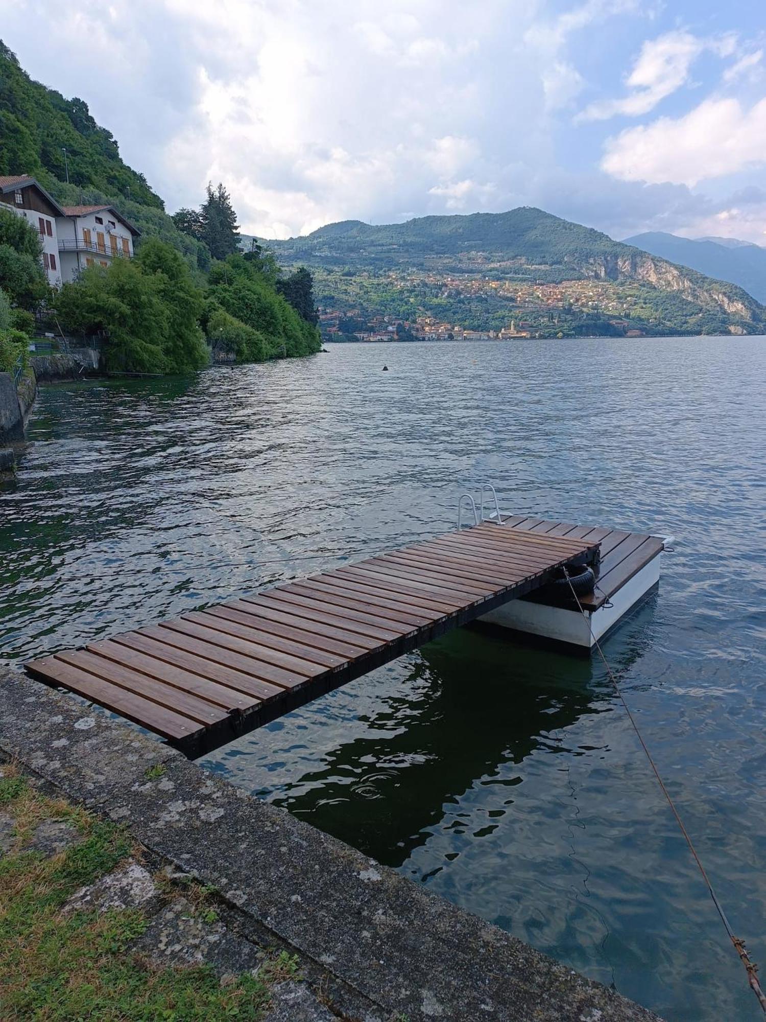 Studio Zu Riva di Solto Exterior foto